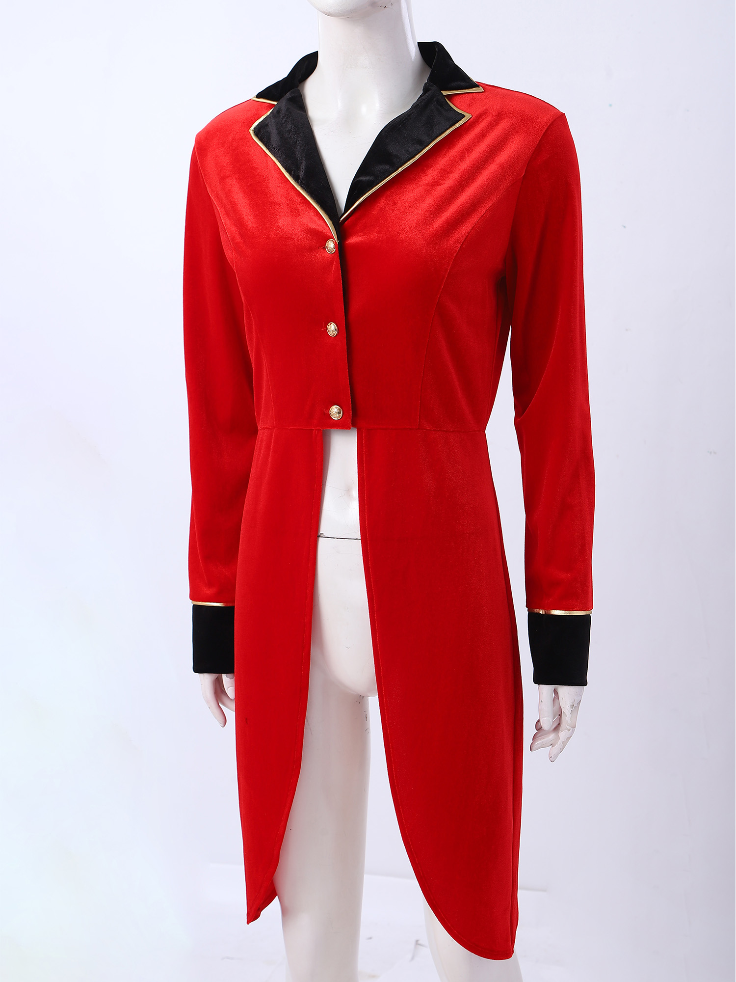 Jackets - Womens Circus Ringmaster Jacket Tailcoat Showman