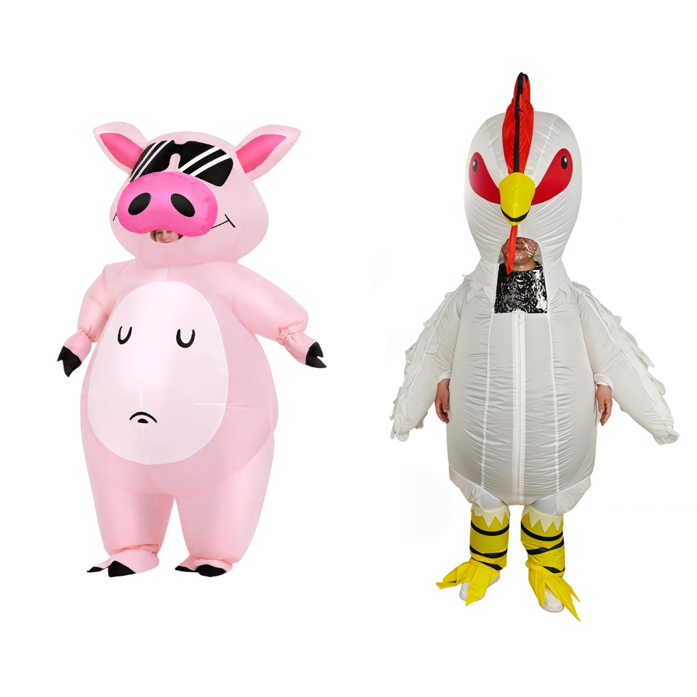 Cartoon Animal Piglet Inflatab - Suits recension och pris