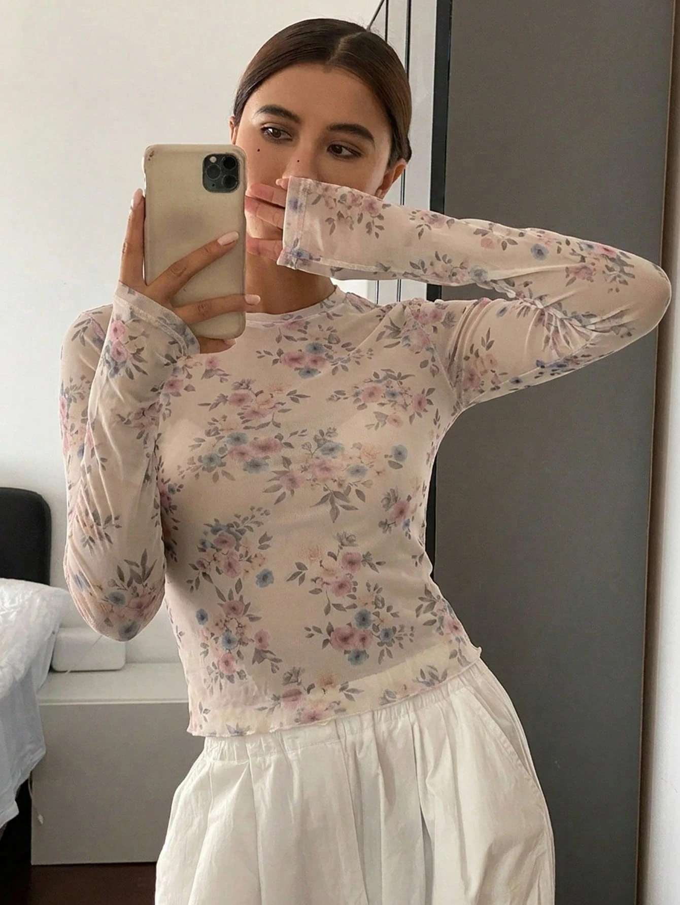 Women 2026 New Autumn Floral P - T-Shirts recension och pris