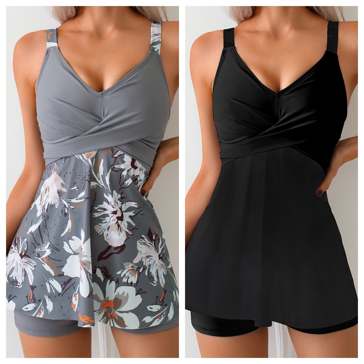 Y2k Tankini Woman Retro With S - Shorts recension och pris