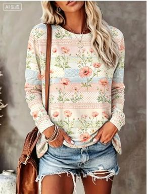 Women Long Sleeve T‑Shirt Past - T-Shirts recension och pris