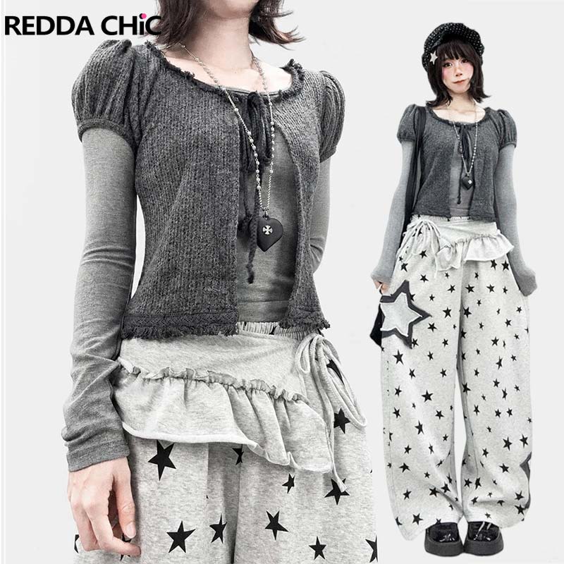 REDDACHiC Puff Sleeve Cardigan - Shirts recension och pris