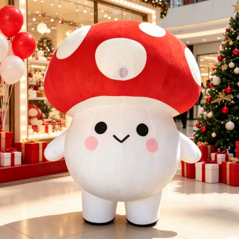 Cute Mushroom Inflatable Masco - Suits recension och pris