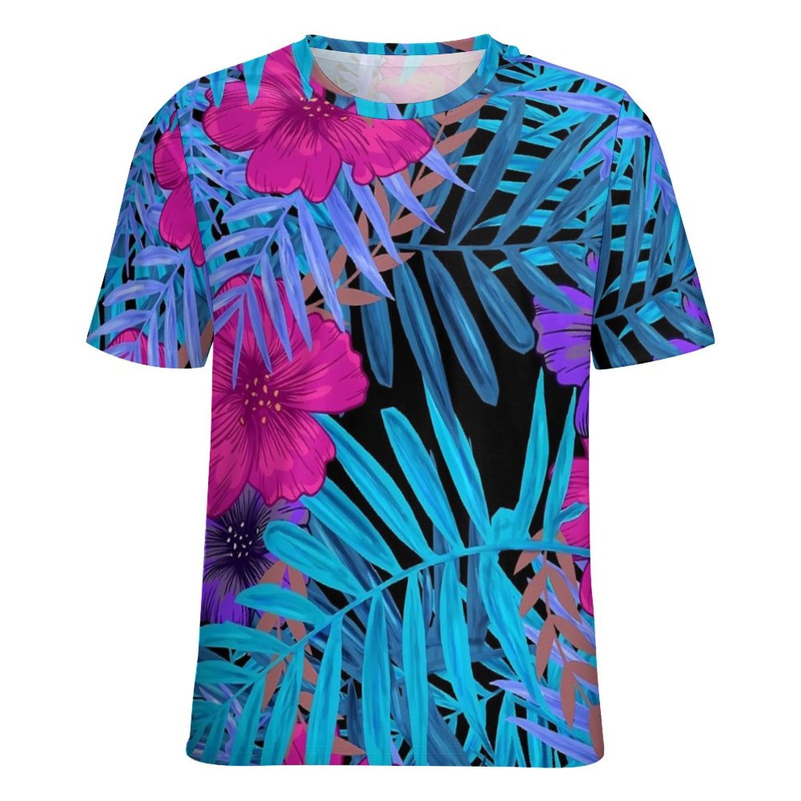 Oversize T-Shirt Summer Tropic - Vintage Hawaiian Floral Shirt recension och pris